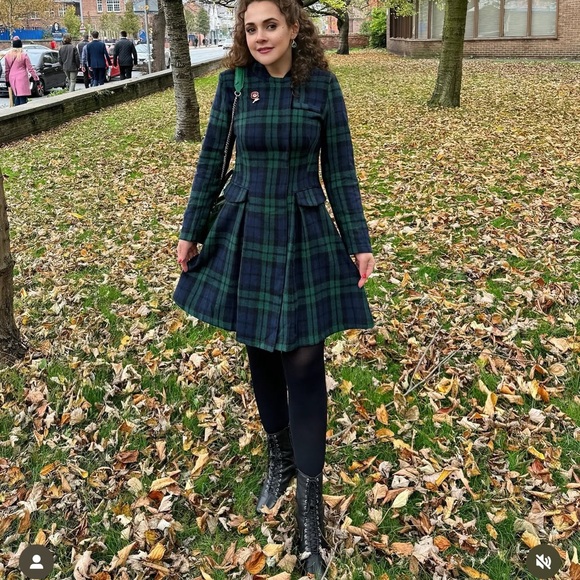 STYLEWE Green PlaidCoat/dress